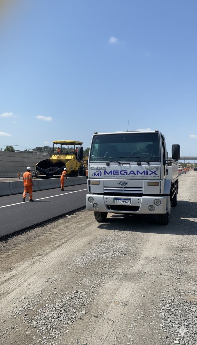 Caminhão betoneira mobile